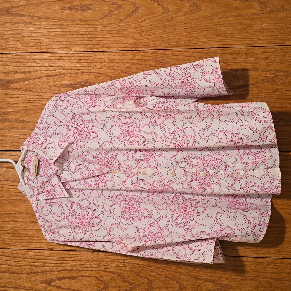 Ladies 3/4 sleeve blouse Eddie Bauer XL tall